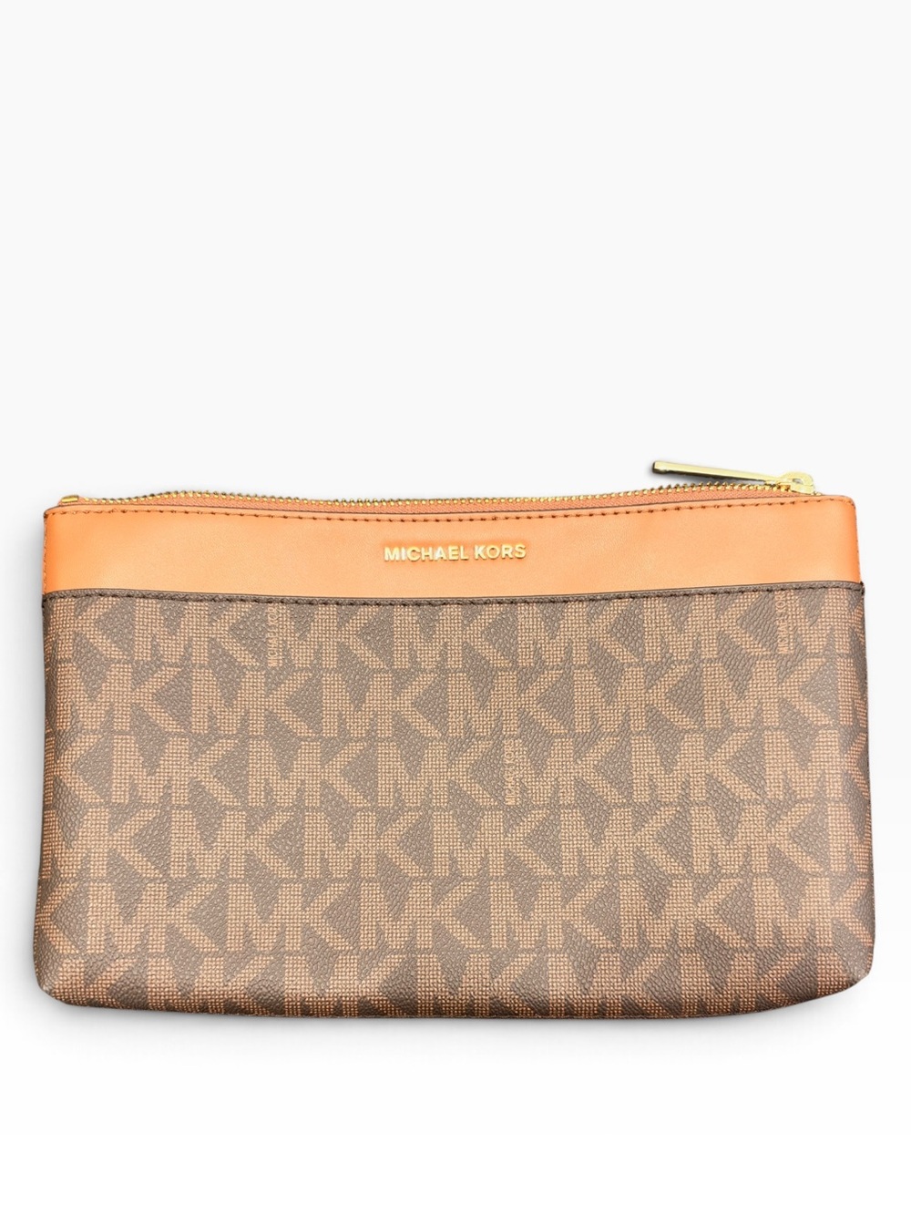 Michael Kors Signature Logo Convertible Pouch / Crossbody